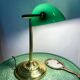 Lampe de bureau en laiton