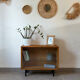 Vintage display cabinet/TV unit from the 1960s.