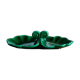 Aperitif servant in dark green Art Deco faience
