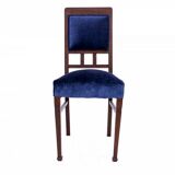 Table et chaises Art nouveau des années 1930. Après rénovation.