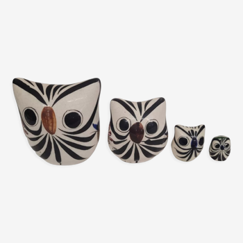 Lot of porcelain owls