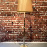 Floor lamp brass and marble