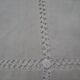 Handmade linen sheet on 3 sides