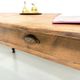 Farm table of 4 metres in solid pine, around 1900.