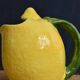Pichet citron vintage barbotine