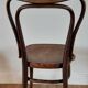 Chaise Jacob & Josef Kohn en bois courbé et gravé 1800