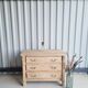 Solid wood chest of drawers