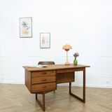 Vintage teak desk