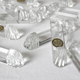 12 Villeroy and Boch crystal knife holders