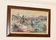Swedish Mid-Century Oil Painting" Abstract Landscape "  --Vintage & Framed