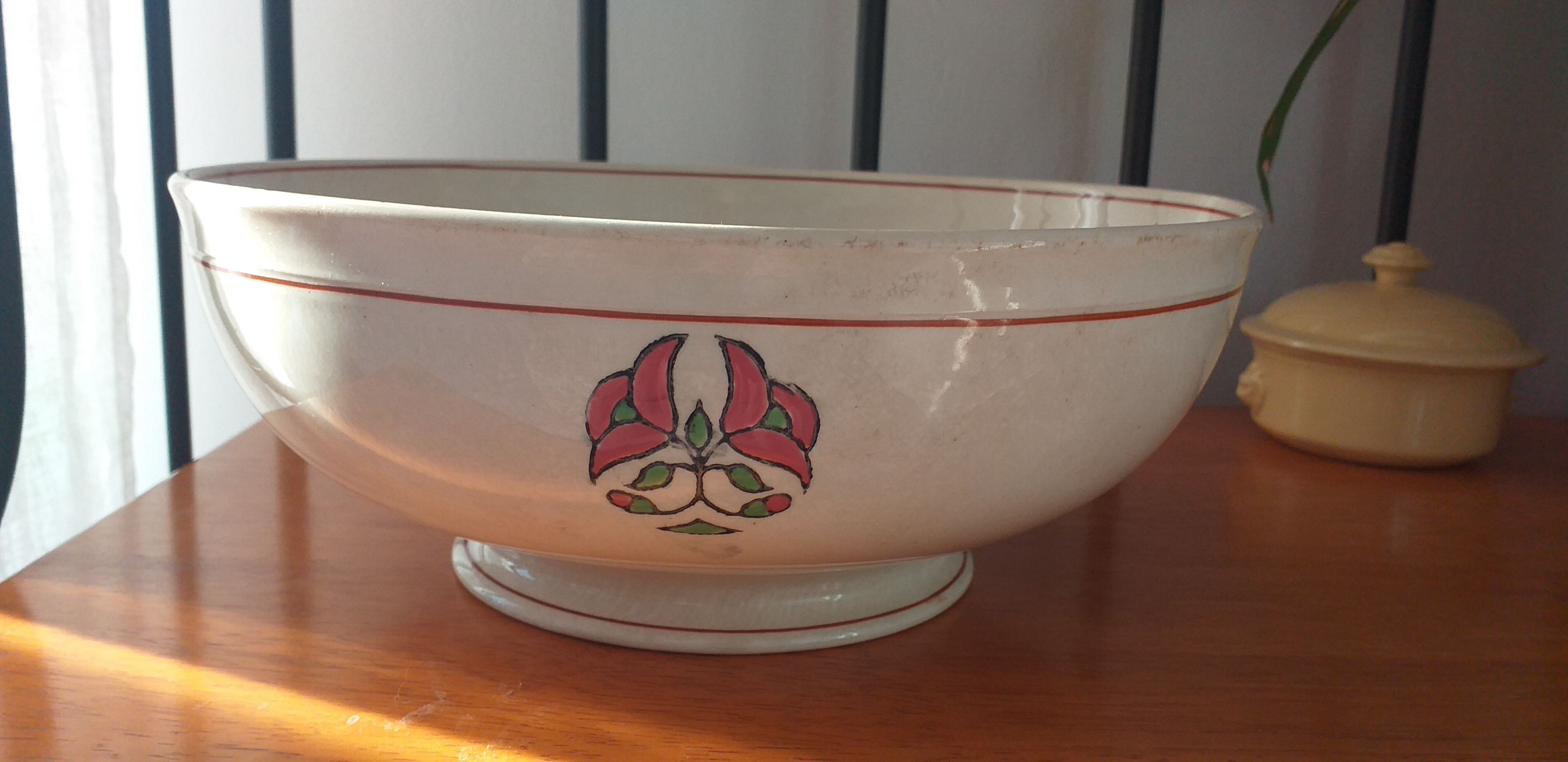 Porcelain bowl Terre de Fer E. Charbonnier