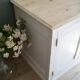 Buffet parisien patine blanche