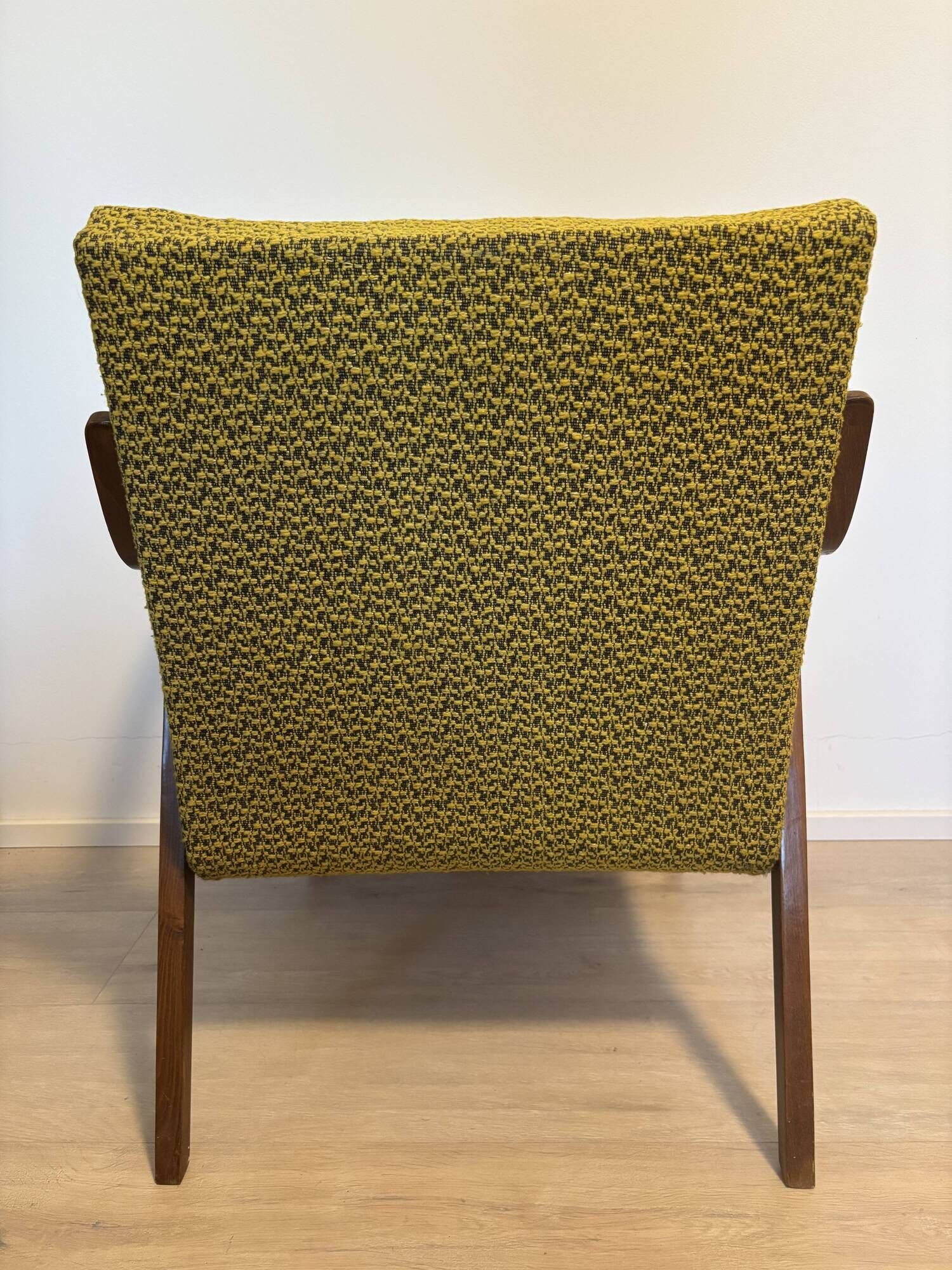 Mid-Century Lounge Chair by Meier, from Czechoslovakia 1960’s