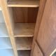Art Deco oak library cabinet (renovated)