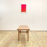 Mid Century Teak Coffee Table, Sofa Table, 1950s, 1960s