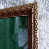 Carved wooden frame