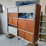 Georges Frydman Library. Signed EFA furniture.