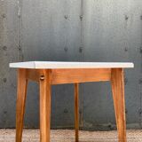 Formica dining table or desk and vintage wood