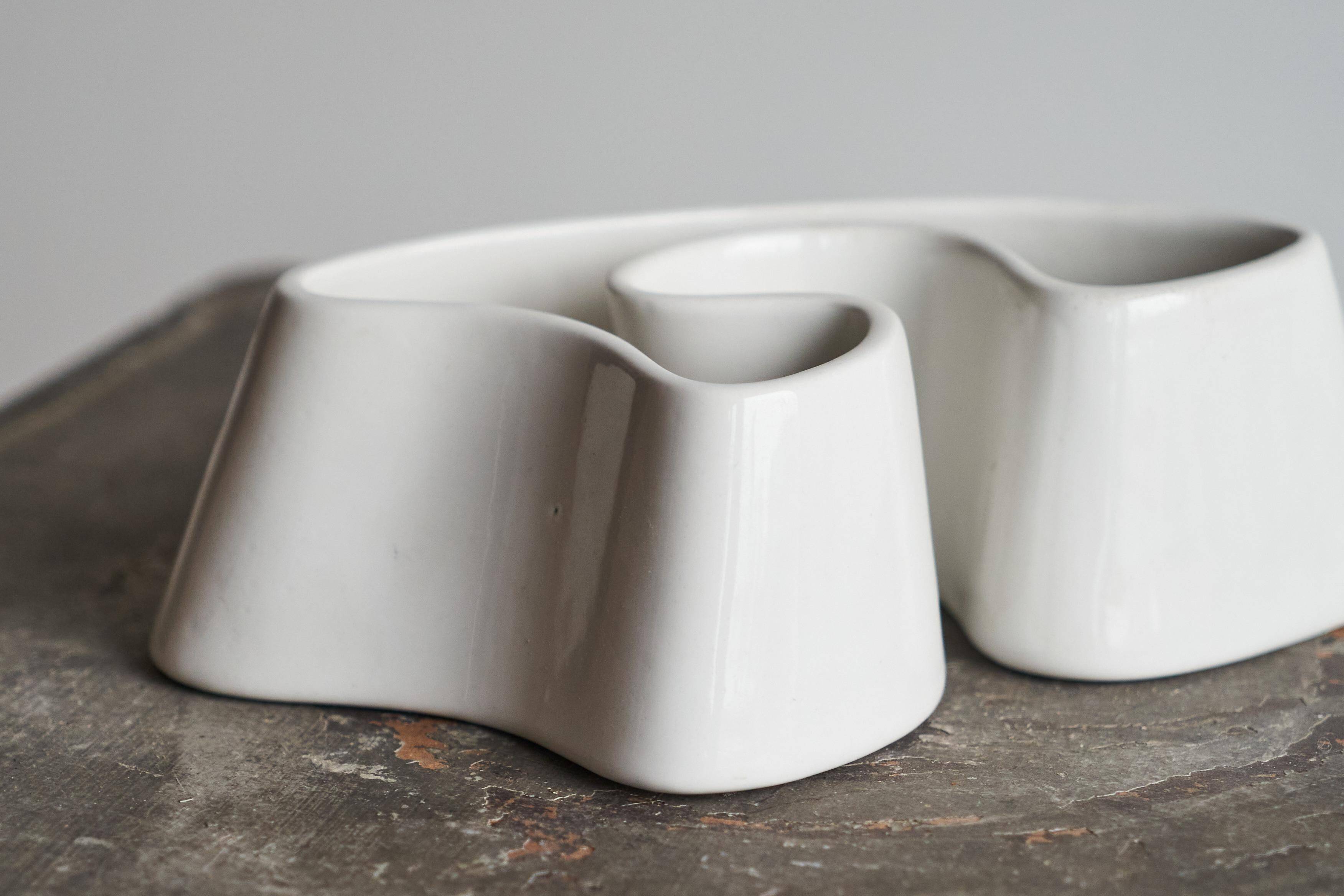 Angelo Mangiarotti ceramic object 'Tremiti Formalibera' Danese Milano 1964