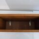 Paire de chevets muraux en bois 1960