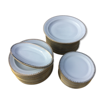 Limoges porcelain table service