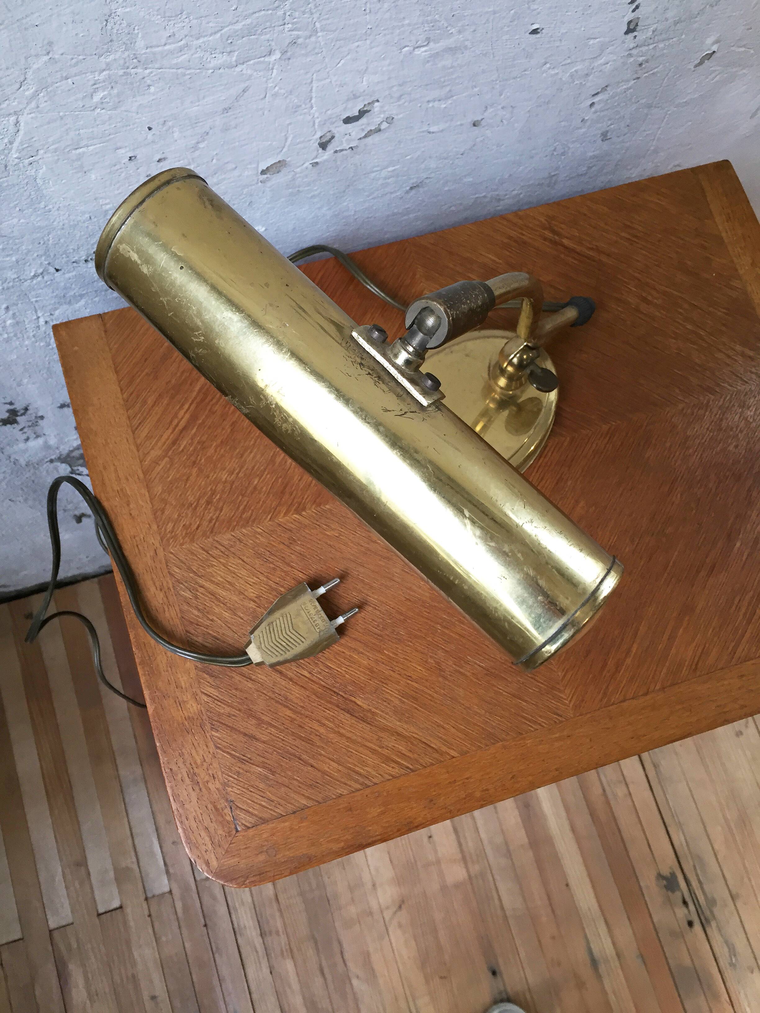 Pfaffle brass desk lamp