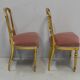 Paire de Chaises en Bois Doré Époque Napoléon III – 2ème partie du XIXe
