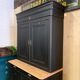 Buffet deux corps noir 1940