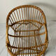 Basket chair in rattan