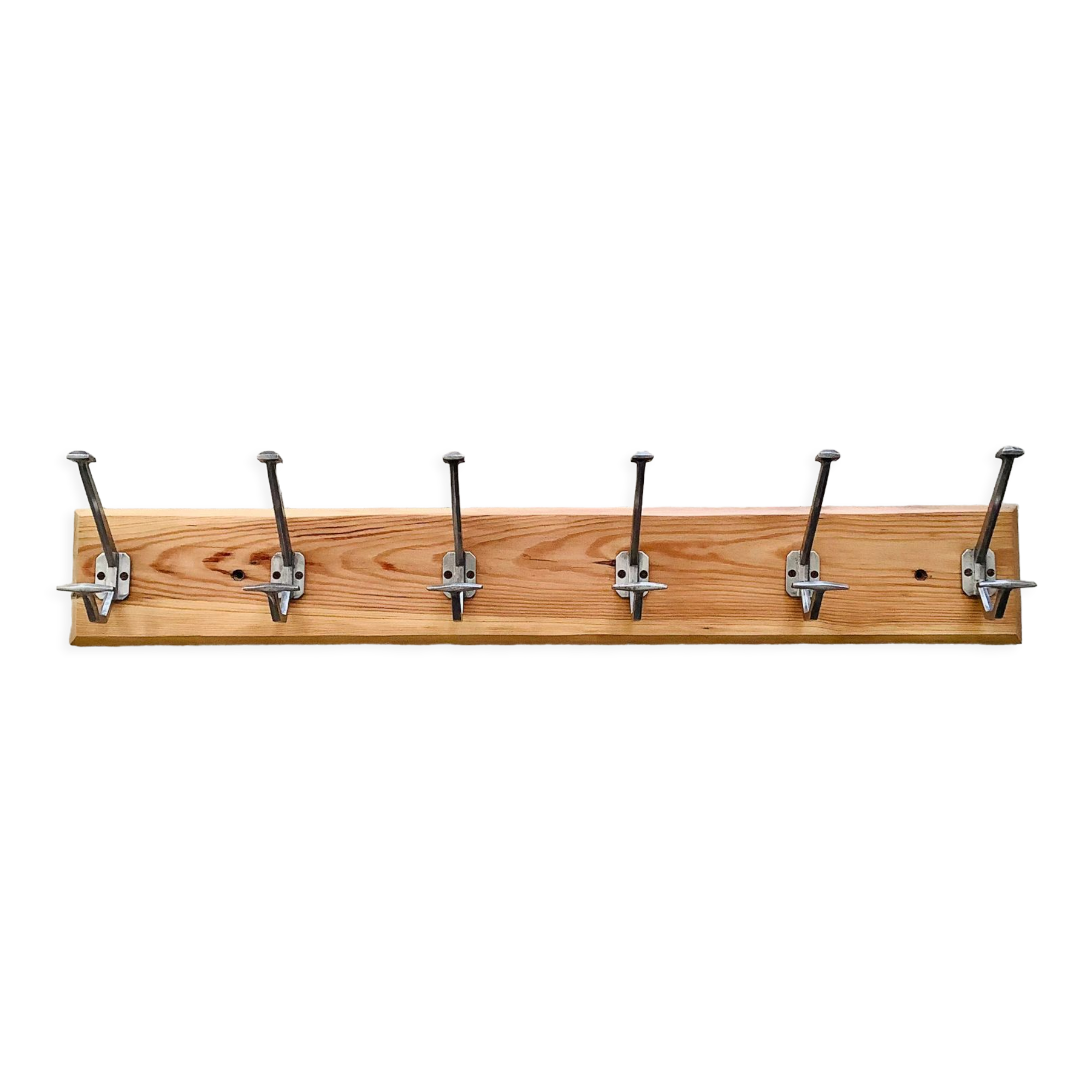Vintage wall coat rack