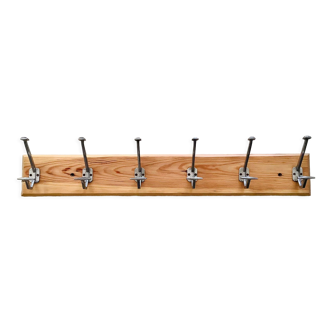Vintage wall coat rack