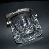 Glaçon Avignon ice bucket in Saint-Louis crystal with BAR WHISKY label