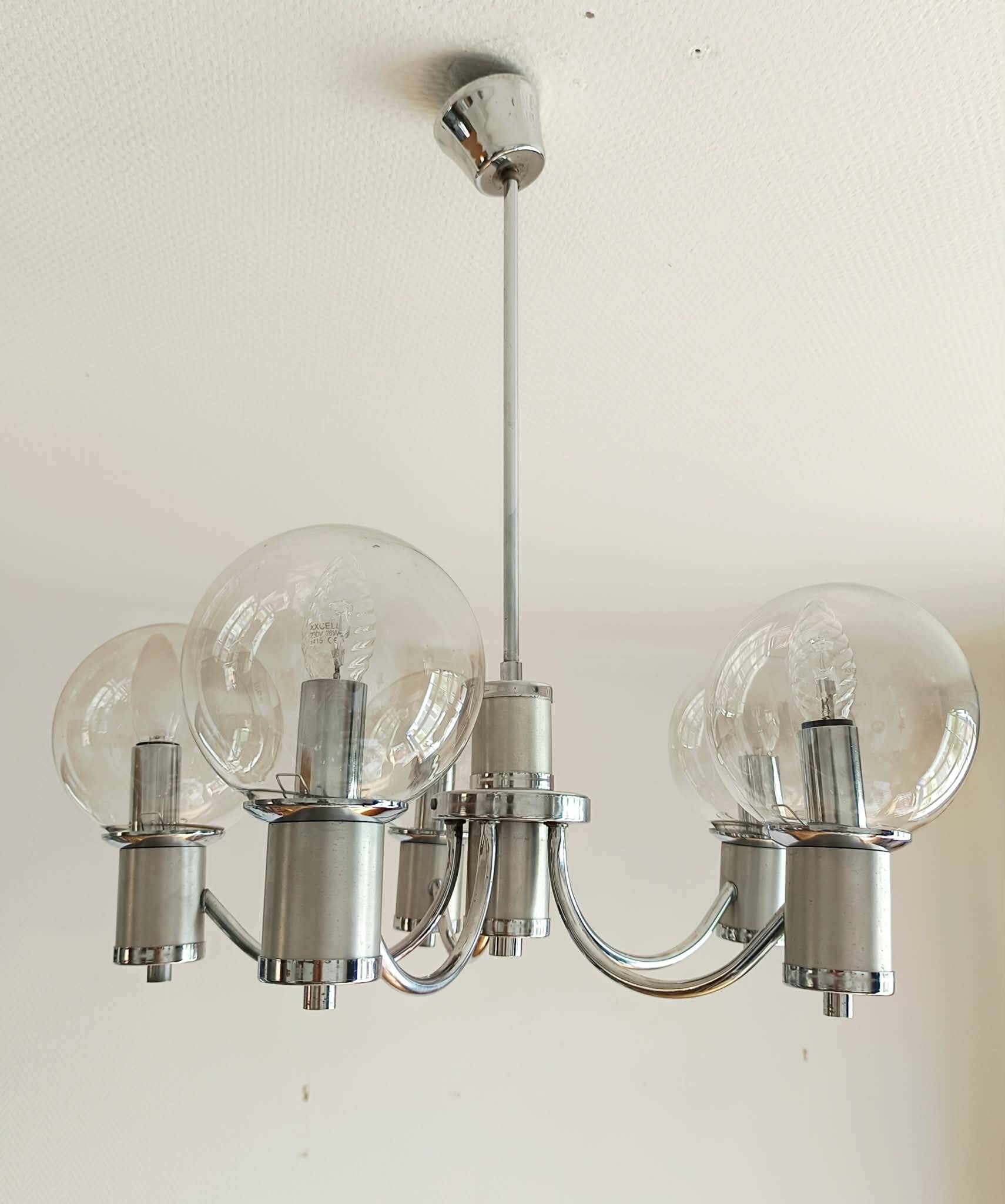 Chrome space age lustre