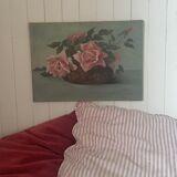 Oil on canvas signed on chassis, early 20th century