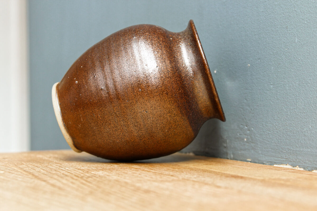 Sandstone vase, Marie-Laure Robin