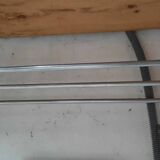 Aluminum floor coat rack