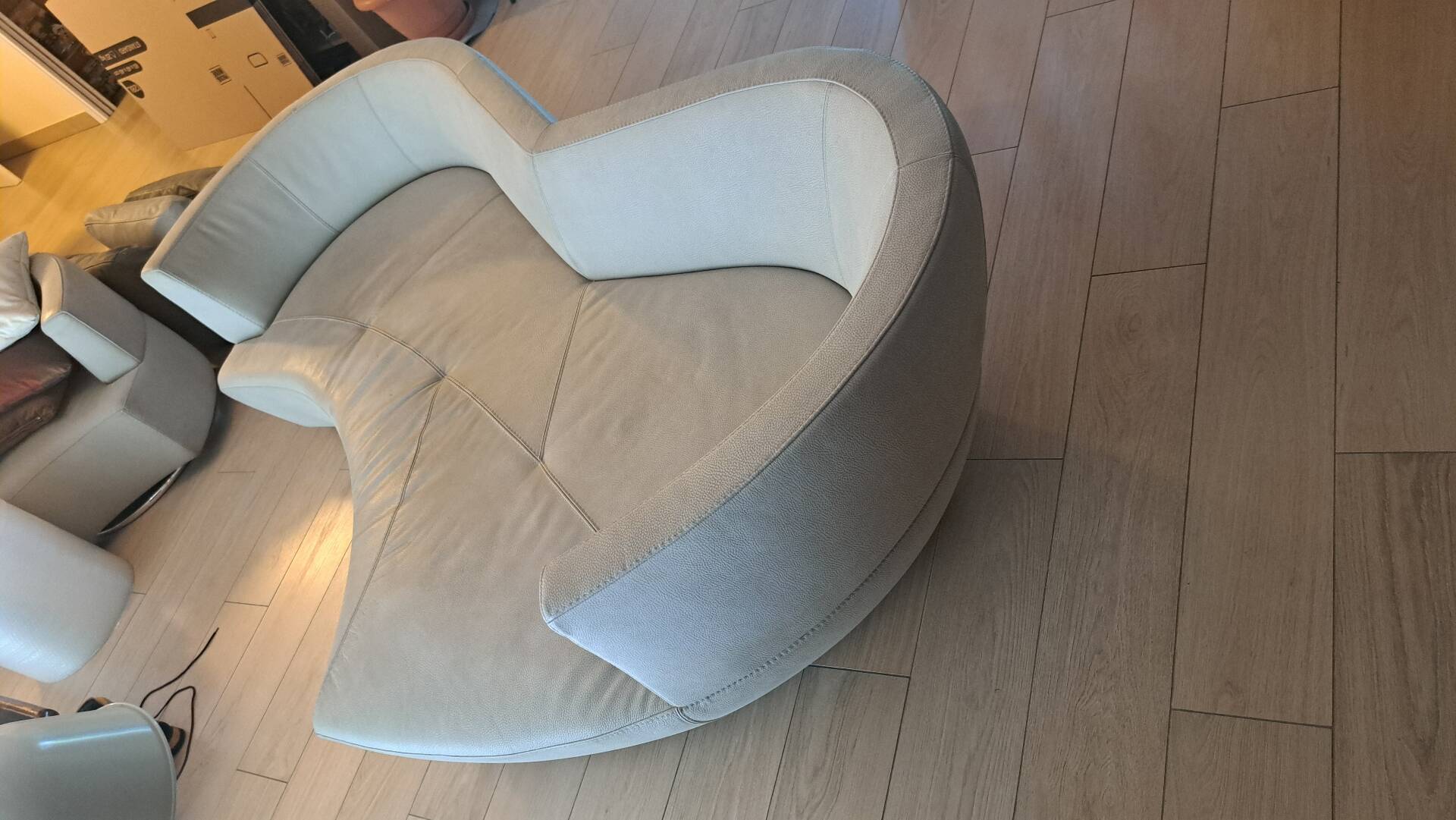 Canapé en cuir Roche Bobois