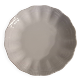 Deep plate in Limoges porcelain