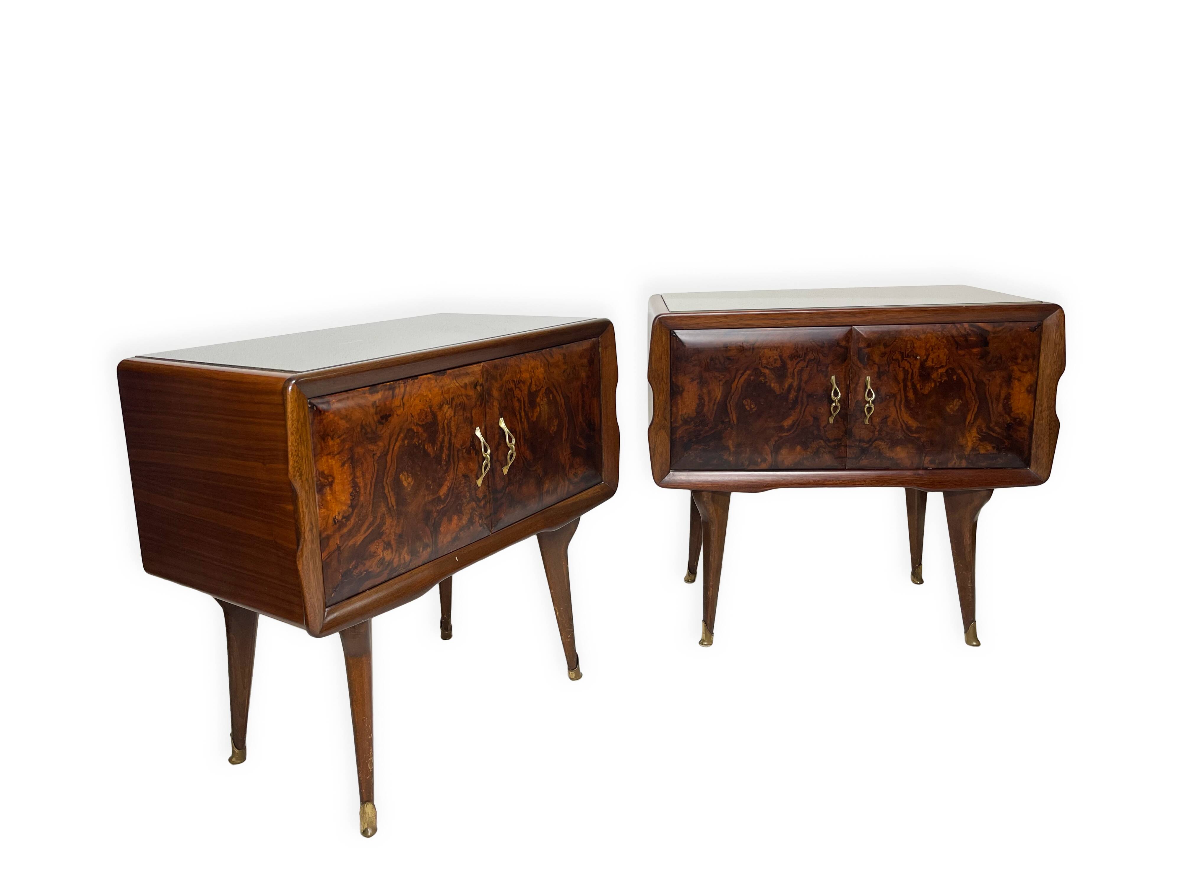 Tables de chevet, années 1950