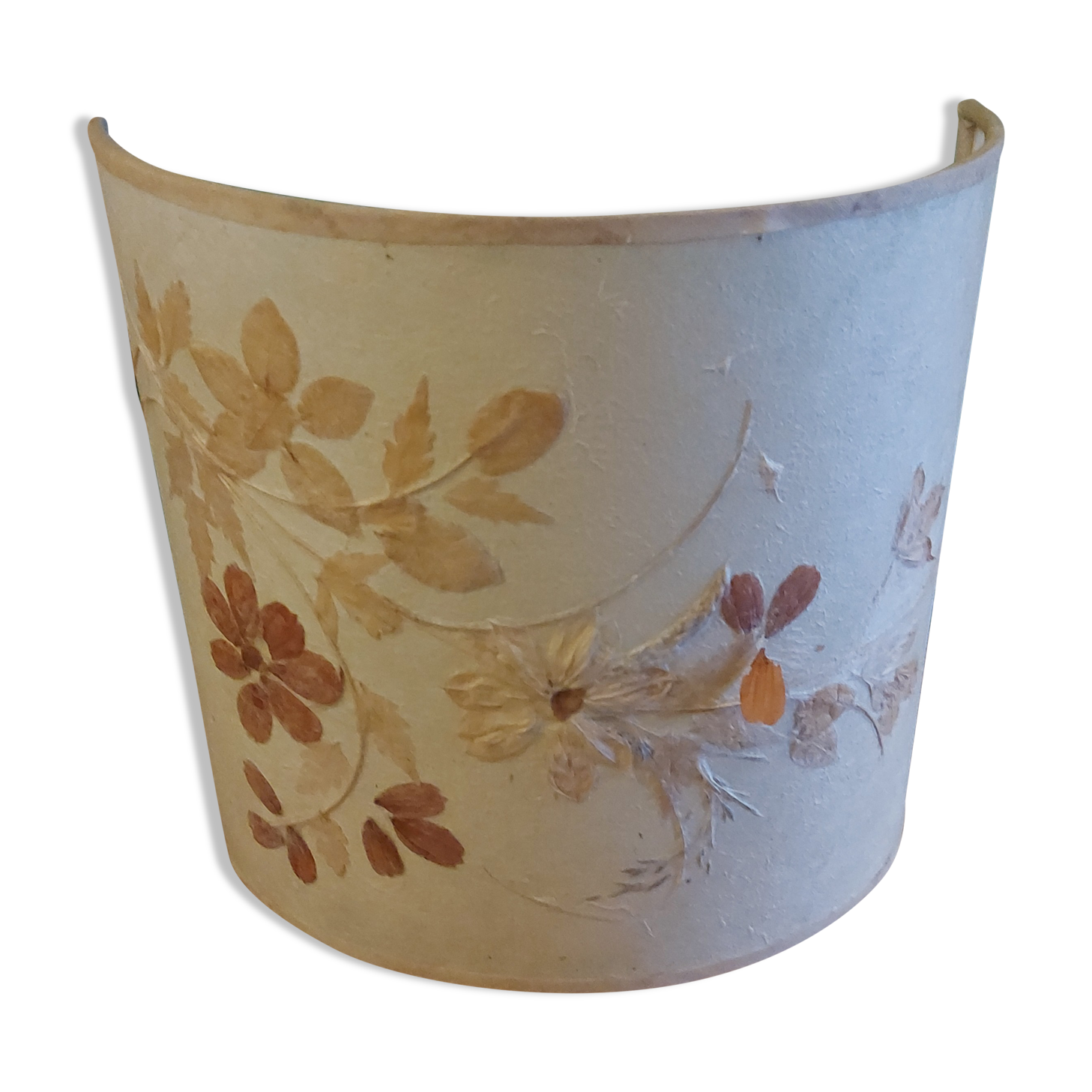 Abat day for wall lamp, decoration dried flowers