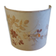 Abat jour pour applique murale , décor fleurs séchées
