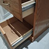 Wooden filing cabinet from the 1950s