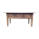 Farm table with panels with oak spindle feet. (said dairy table)