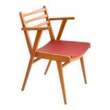 Vintage compass leg chair from the 1950s