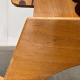 Mid-century wooden rocking horse, 1960s