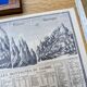 Montagnes et fleuves du globe, imprimée en 1852