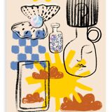 Illustration “Little treasures” A4