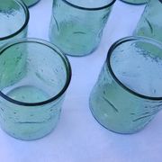 Ensemble verres et carafe cratère lunaire 70