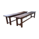 Old pairs of benches