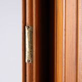 Baumann Sons & Company, large screen made of beech slats circa 1930-1940